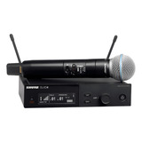 Shure Slxd24br/b58 Sistema Microfone S/ Fio Cor L55 - 646-690 Mhz