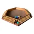 Shut The Box: Jogo De Dados De Madeira Para 1-6 Jogadores E
