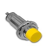 SIBRATEC Sensor Indutivo Com Cabo LM18 3008NA Não Faceado 18mm 6 36Vcc NPN NA C 3 Fios E Range 8mm