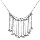 Siddhatva Conjunto De Joias Feminino Tribal Cigano Indiano Com Borla étnica Indiana Indiana Indiana Declaração De Designer Afegão, Metal, Sem Pedra Preciosa