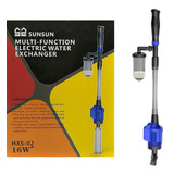 Sifão Elétrico Limpeza Aquário Sunsun Hxs 02 800l h 16w 110v