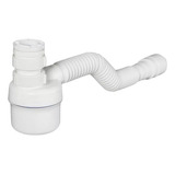 Sifão Universal Copo Sanfonado Flexível Para Tanques Pias