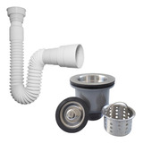 Sifao Universal Sanfonado E Valvula Higienica 3 1 2 Inox Kit