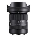 Sigma Tools Sigma1850so Distância Focal Da Lente 18-50 Mm Sony E Mount Cor Preto