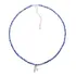 Signo Choker Prata Pedra Natural E Pingente Do Seu Signo Cor Sagitário