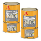 Sikadur Epoxi 1kg Cola P Ferro Concreto Sika Kit 2 Un
