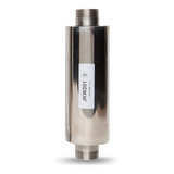 Silenciador 1 1 4 Para Compressor Radial Cor Prata