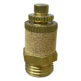 Silenciador Pneumático C Controle De Fluxo Rosca 1 4 2 Pçs