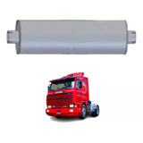Silencioso Semi Oco Para Scania Tr 112 142 Onibus Tr 113 143