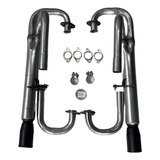 Silencioso Turbo Buggy 1300 1500 1600 Gurgel Completo
