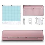 Silhouette America Silhouette Cameo 5 Máquina De Corte De Vinil De 12 Polegadas Com Software De Estúdio- Ferramenta Elétrica E Compatível Com Es Mat- Sna E Ipt- 50 Db- Matte Pink Edition