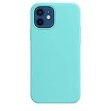 Silicone De Luxo Com Capa Para Iphone 14 Plus X Xr Xs Max Capa Para Iphone 13 11 12 Pro Max 7 8 Plus Se 2020 Azul Gelo Para 12 Ou 12 Pro