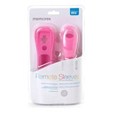 Silicone De Proteção Para Wii Remote E Nunchuk Rosa Memorex