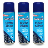 Silicone Náutico Spray Nautispecial 300ml   3 Unidades