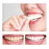 Silicone Superior inferior Sorriso Dentes Falsos Folheados W