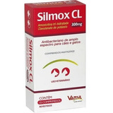 Silmox Cl 300mg 10 Comprimidos Cães E Gatos Vansil
