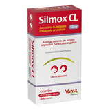 Silmox Cl 50mg 10 Comprimido Vansil Antibacteriano Cães Gato