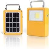 SilteD Luz De Trabalho Portátil LED De 20W Holofotes Recarregáveis Holofote Solar LED Holofote à Prova D água IP65 Luz De Acampamento Ao Ar Livre Com Porta USB Banco De Potência De 12000mAh 