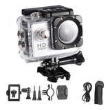 Silver Action Camera Dv Waterproof Outdoor Cycling Sports