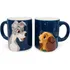 Silver Buffalo Disney Lady And The Tramp, 2 Pacotes De Cerâm