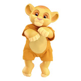 Simba Amor De Filhote Disney Rei Leão Boneco Macio Pelucia