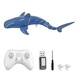 SIMBAE Barco RC Mini Brinquedo De Controle Remoto Tubarão Rc Brinquedo De Natação Brinquedo Subaquático Rc Barco Elétrico Corrida Barco Barco Brinquedo Paródia