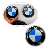 Simbolo Emblema Logo Azul Adesivo Capô 82mm Bmw Serie 1 3 5