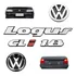 Símbolos Logus Cli 1.8 + Vw Dianteiro E Traseiro - 1993 À 97