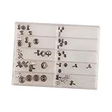 Simhoa De Relógio 50x 3 0 Mm 7 0 Mm Com Caixa De Peças Sobressalentes à Prova D água Para Relojoeiros