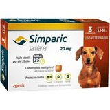 Simparic Antipulgas 20mg Caes
