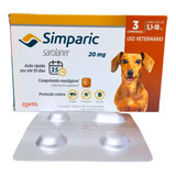 Simparic Antipulgas Carrapatos Sarnas