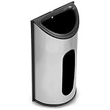 Simpli Magic Dispensador Grande Aço Inoxidável Preto