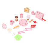 Simulação Brinquedo De Cozinha Bule Torradeira De Pão Par