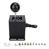 Simulador De Câmbio Câmbio De Marcha USB Caixa De Liga De Alumínio Anodizado Plug And Play Jogos De Corrida USB H Gear Shifter Compatível Para Logitech G29 G27 G25 G920
