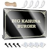 Sinais De Piscina E Decoração Ao Ar Livre Big Kahuna Hambúrguer Placa De Lata Placas Retrô Placas De Bar Personalizadas Cor Cor Tamanho 20 X 30 Cm 