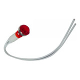 Sinaleiro Lâmpada Olho De Boi Vermelho 127v 110v