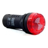 Sinaleiro Sonoro 22mm Led