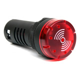 Sinalizador Buzzer Sonoro Verm