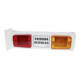 Sinalizador De Garagem Sonoro Veicular Para Portão Led
