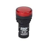 Sinalizador Led 220v Steck Vermelho
