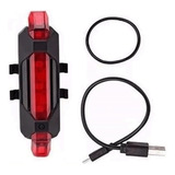 Sinalizador Luz Led Traseiro Pisca Alerta Segurança Bike