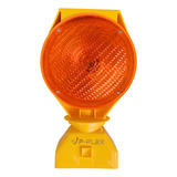 Sinalizador Luz Solar Resistente Desvios Obra Automático