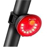 Sinalizador Trazeiro Vista Light Vermelho Para Bicicletas Bike Mtb Speed Recarregavel 9 Funções LED