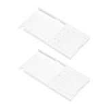 SING F LTD 2 Peças Brancas Adaptador De Cartão Memory Stick Pro Duo MS Conversor De Cartão MS Longo Compatível Com Câmeras Sony Old CCD