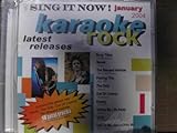 Sing It Now ROCK Hits January 2004 9x9 Multiplex Karaoke CDG Audio CD Revis Black Label Society Blink 182 Static X Hoobastank Sevendust Default Strokes Hot Hot Heat