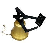 Sino Com Suporte Badalo Bronze Parede teto Em Ferro Colorido