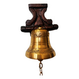 Sino De Bronze Com Suporte Para Parede N 0 aprox 1 Kg 