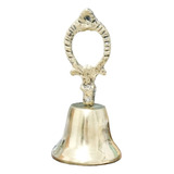 Sino De Mão Em Bronze Decoração Postagem Rápida
