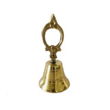 Sino De Mão Mesa 12 Cm Bronze Decoração