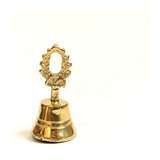 Sino De Mão Para Papai Noel Em Bronze m Tamanho M Império Do Cobre